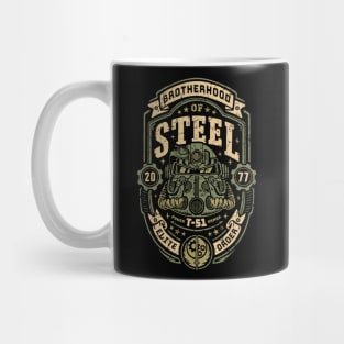 Knight of Steel T-51 distressed Mug